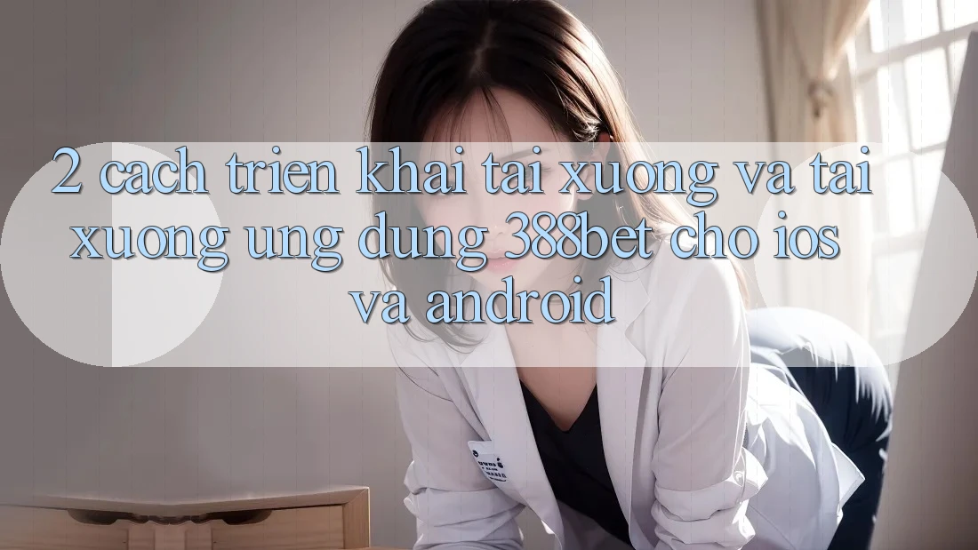 2. Cách triển khai Tải xuống Và Tải xuống Ứng Dụng 388bet Cho iOS và Android 2. Cách triển khai Tải xuống Và Tải xuống Ứng Dụng 388bet Cho iOS và Android