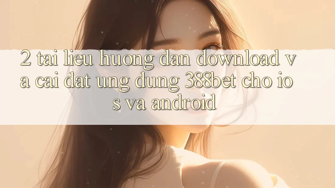 2. Tài liệu hướng dẫn Download Và Cài Đặt Ứng Dụng 388bet Cho iOS và Android