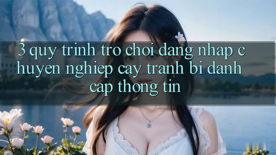 3. Quy Trình “Trò chơi Đăng nhập” Chuyên nghiệp cậy - Tránh Bị Đánh Cắp Thông Tin