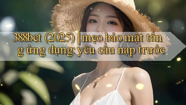 388bet (2025) mẹo bảo mật tầng ứng dụng yêu cầu nạp trước