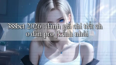 388bet 2026 đánh giá chi tiết cho dân pro kênh nhái