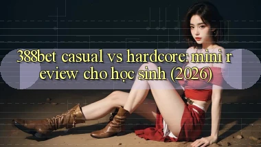 388bet casual vs hardcore mini review cho học sinh (2026)