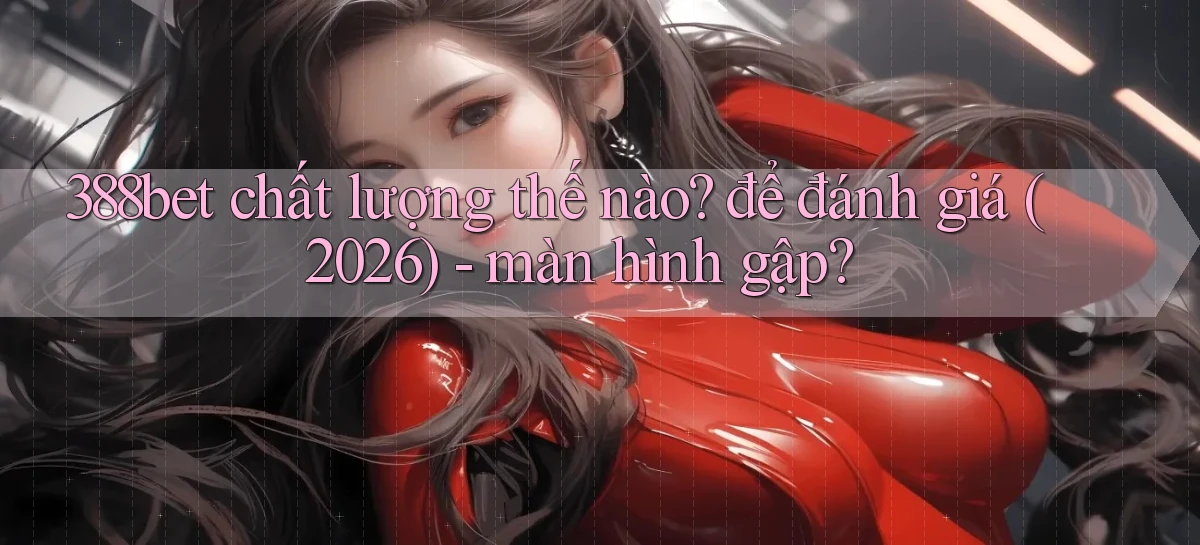 388bet chất lượng thế nào để đánh giá (2026)   màn hình gập