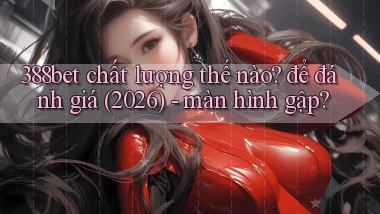 388bet chất lượng thế nào để đánh giá (2026)   màn hình gập