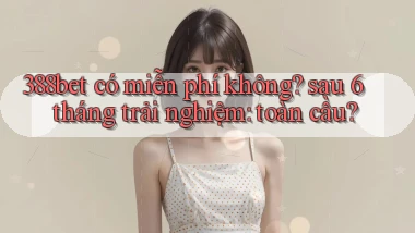 388bet có miễn phí không sau 6 tháng trải nghiệm toàn cầu