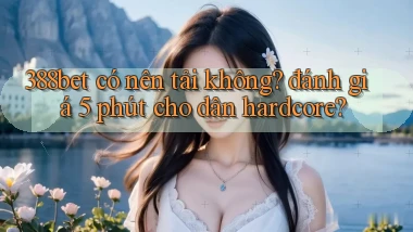 388bet có nên tải không đánh giá 5 phút cho dân hardcore