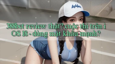 388bet review thật cuộc thi trên iOS 18   dùng mật khẩu mạnh