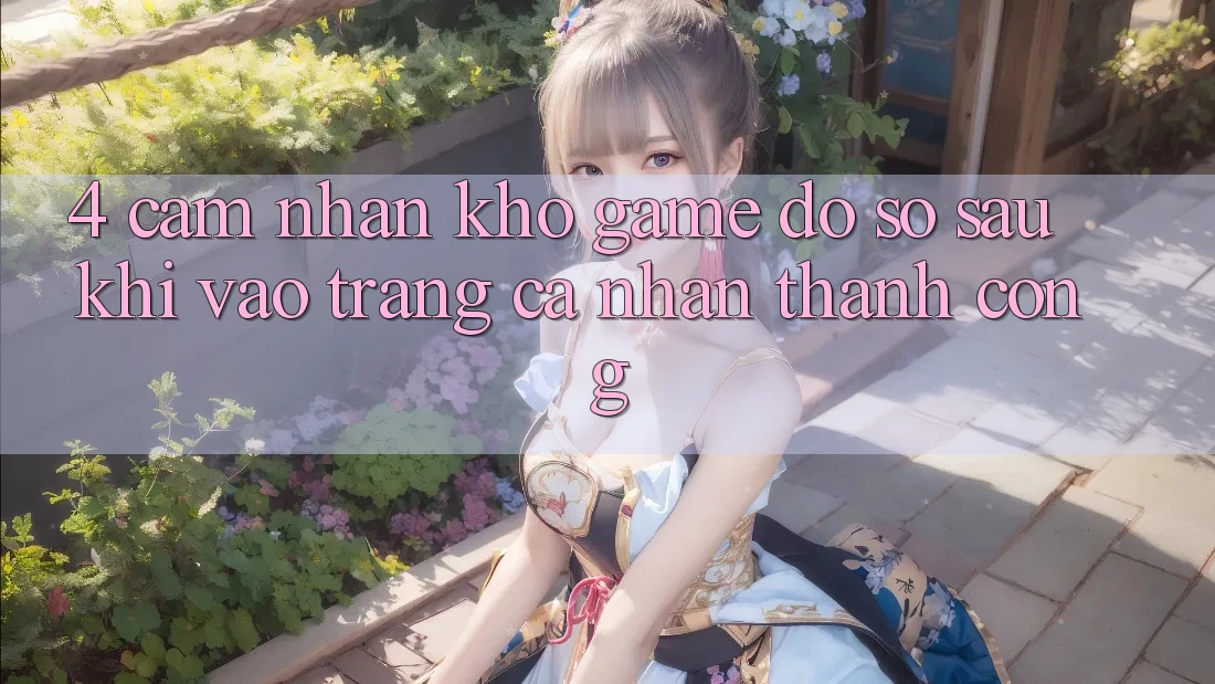 4. Cảm nhận Kho Game Đồ sộ Sau Khi Vào trang cá nhân Thành Công 4. Cảm nhận Kho Game Đồ sộ Sau Khi Vào trang cá nhân Thành Công