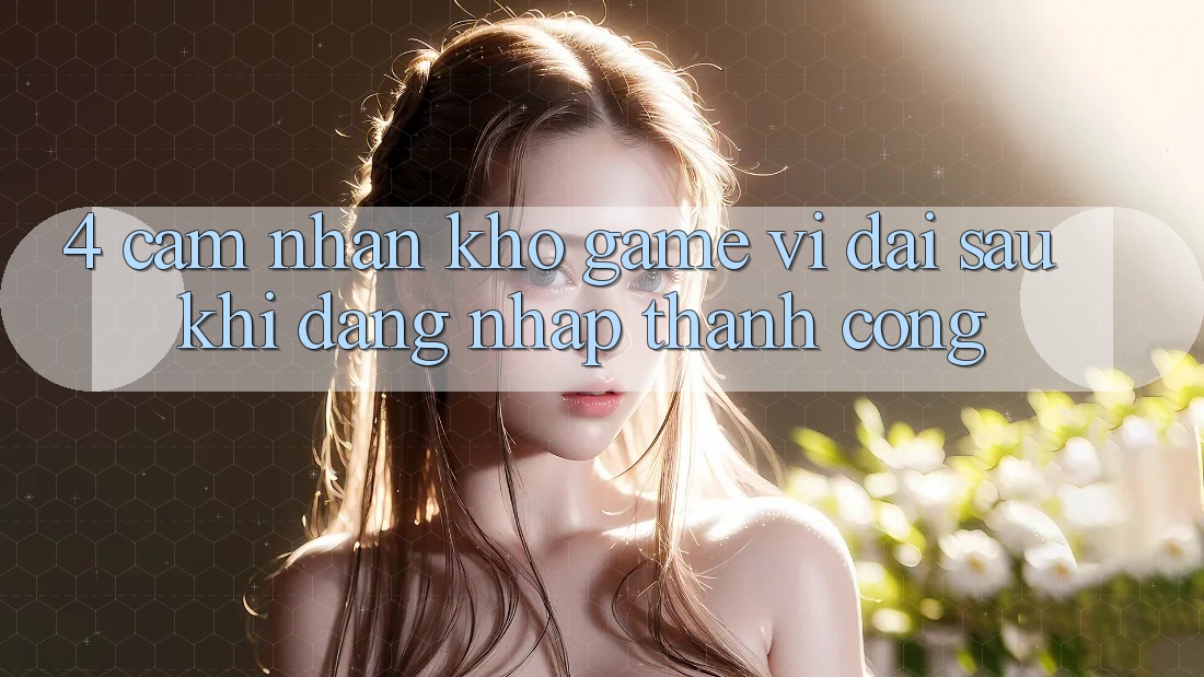 4. Cảm nhận Kho Game Vĩ đại Sau Khi Đăng Nhập Thành Công