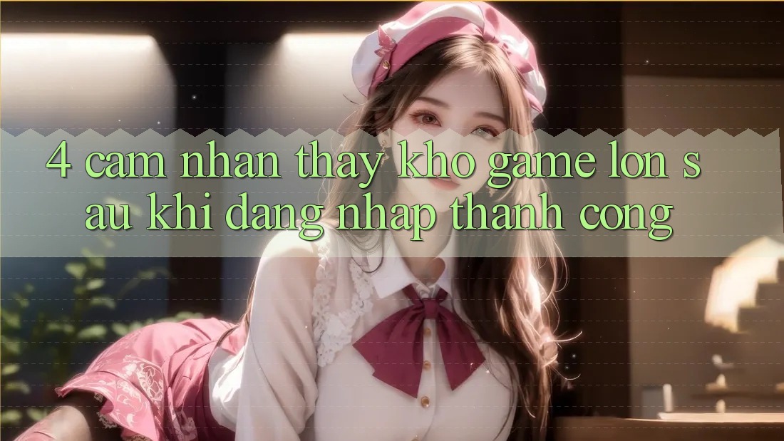 4. Cảm nhận thấy Kho Game Lớn Sau Khi Đăng Nhập Thành Công 4. Cảm nhận thấy Kho Game Lớn Sau Khi Đăng Nhập Thành Công