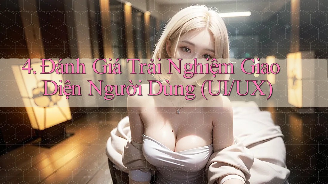 4. Đánh Giá Trải Nghiệm Giao Diện Người Dùng (UI/UX) 4. Đánh Giá Trải Nghiệm Giao Diện Người Dùng (UI/UX)