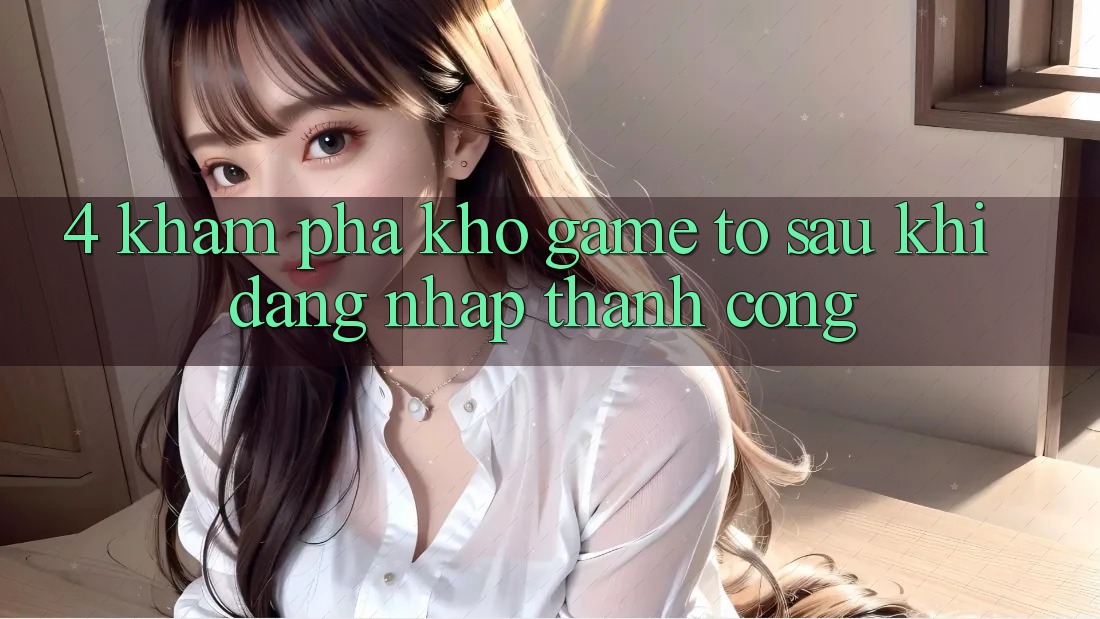 4. Khám Phá Kho Game To Sau Khi Đăng Nhập Thành Công