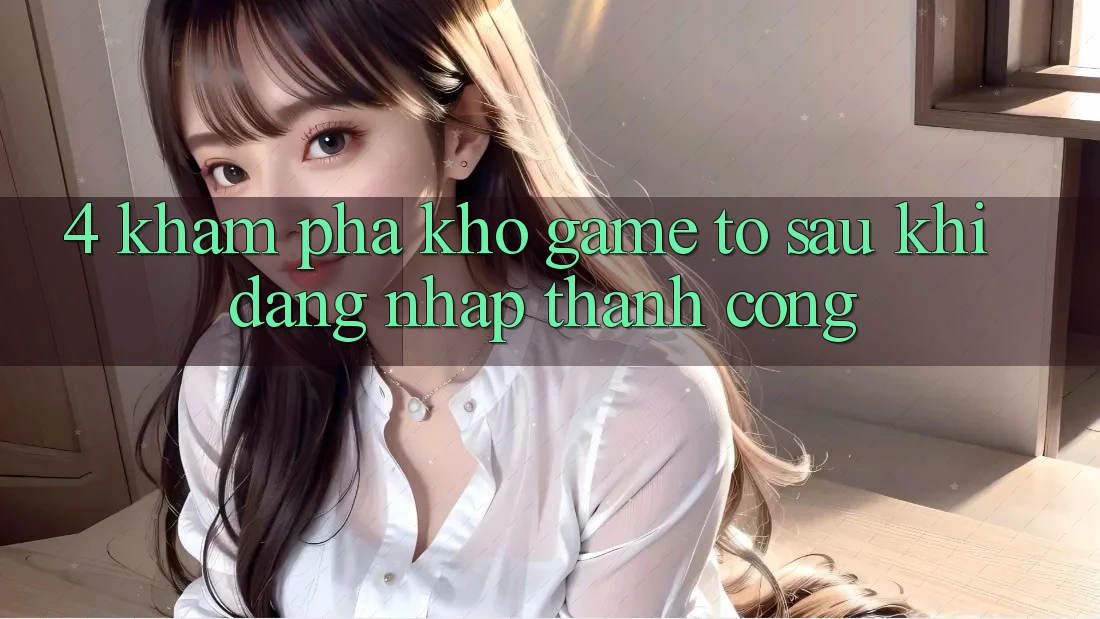 4. Khám Phá Kho Game To Sau Khi Đăng Nhập Thành Công