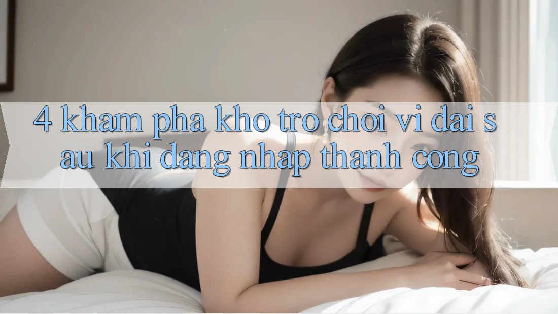 4. Khám Phá Kho Trò chơi Vĩ đại Sau Khi Đăng Nhập Thành Công 4. Khám Phá Kho Trò chơi Vĩ đại Sau Khi Đăng Nhập Thành Công
