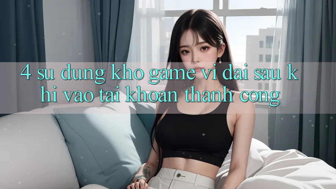 4. Sử dụng Kho Game Vĩ đại Sau Khi Vào tài khoản Thành Công 4. Sử dụng Kho Game Vĩ đại Sau Khi Vào tài khoản Thành Công