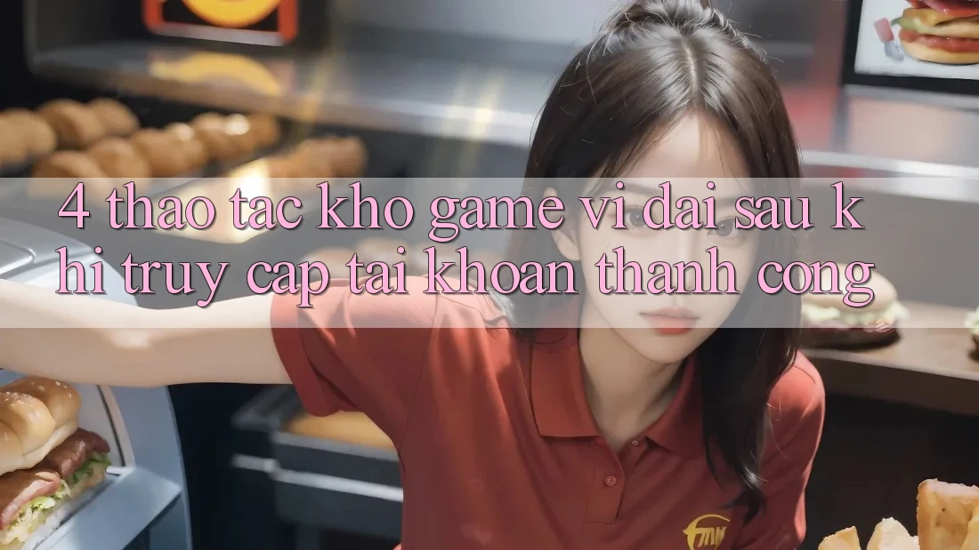 4. Thao tác Kho Game Vĩ đại Sau Khi Truy cập tài khoản Thành Công 4. Thao tác Kho Game Vĩ đại Sau Khi Truy cập tài khoản Thành Công