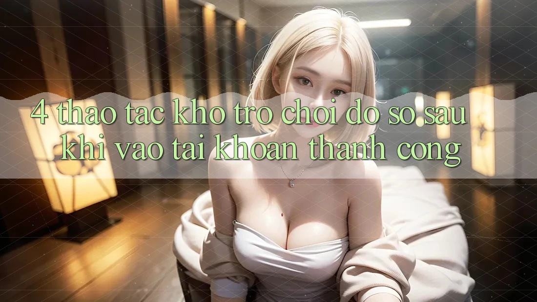 4. Thao tác Kho Trò chơi Đồ Sộ Sau Khi Vào tài khoản Thành Công