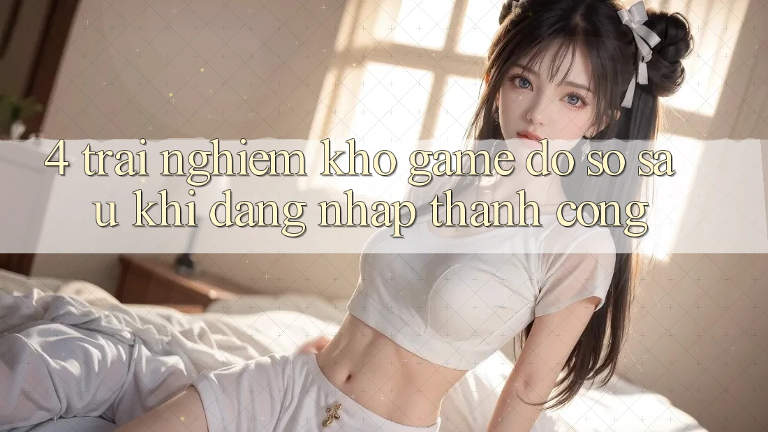 4. Trải nghiệm Kho Game Đồ sộ Sau Khi Đăng Nhập Thành Công