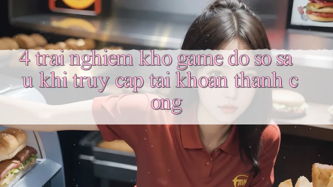 4. Trải nghiệm Kho Game Đồ Sộ Sau Khi Truy cập tài khoản Thành Công 4. Trải nghiệm Kho Game Đồ Sộ Sau Khi Truy cập tài khoản Thành Công