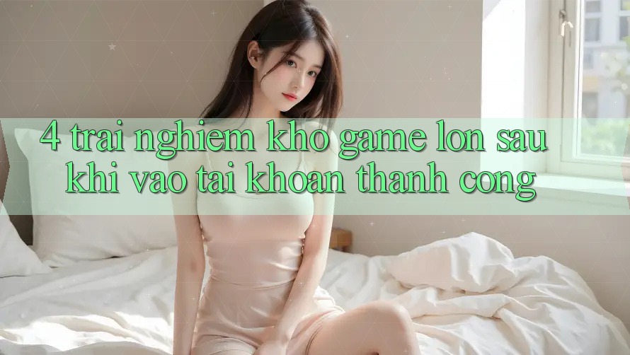 4. Trải nghiệm Kho Game Lớn Sau Khi Vào tài khoản Thành Công