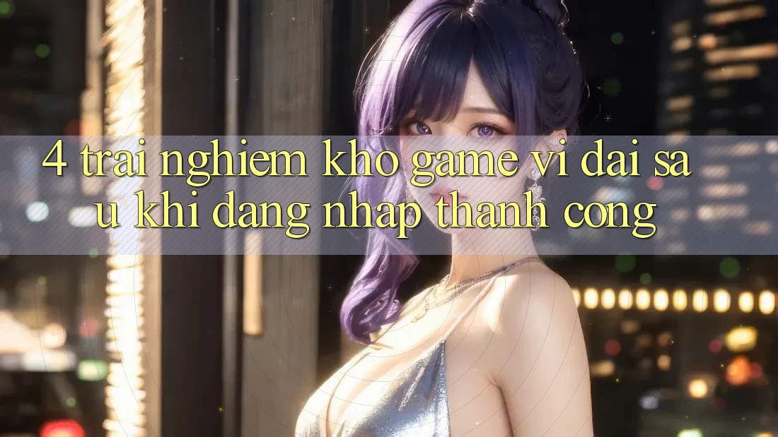 4. Trải nghiệm Kho Game Vĩ đại Sau Khi Đăng Nhập Thành Công