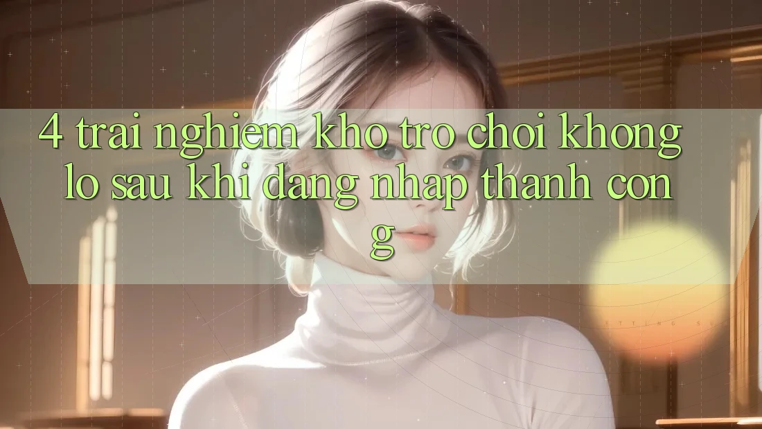 4. Trải nghiệm Kho Trò chơi Khổng lồ Sau Khi Đăng Nhập Thành Công 4. Trải nghiệm Kho Trò chơi Khổng lồ Sau Khi Đăng Nhập Thành Công