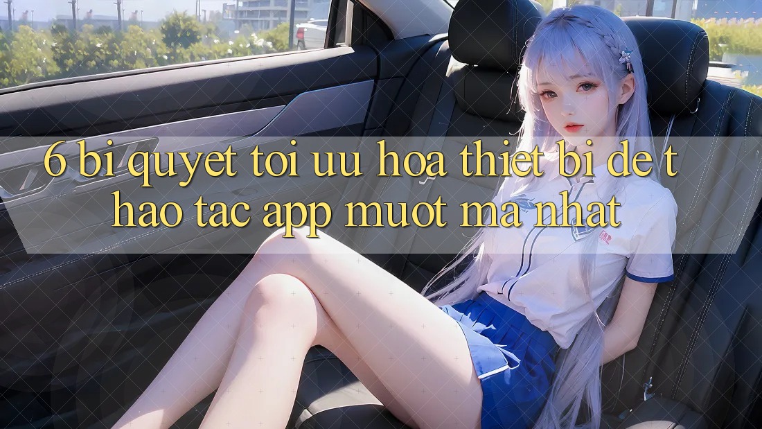 6. Bí quyết Tối Ưu Hóa Thiết Bị Để Thao tác App Mượt Mà Nhất