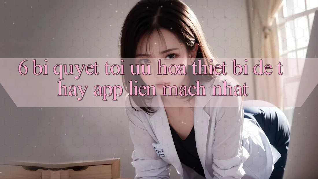 6. Bí quyết Tối Ưu Hóa Thiết Bị Để Thấy App Liền mạch Nhất 6. Bí quyết Tối Ưu Hóa Thiết Bị Để Thấy App Liền mạch Nhất