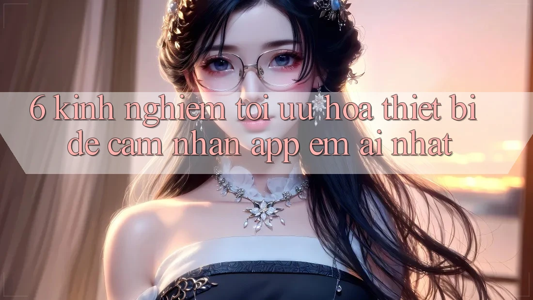 6. Kinh nghiệm Tối Ưu Hóa Thiết Bị Để Cảm nhận App Êm ái Nhất 6. Kinh nghiệm Tối Ưu Hóa Thiết Bị Để Cảm nhận App Êm ái Nhất