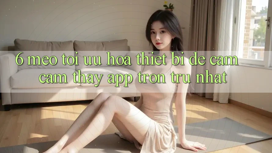 6. Mẹo Tối Ưu Hóa Thiết Bị Để Cảm cảm thấy App Trơn tru Nhất 6. Mẹo Tối Ưu Hóa Thiết Bị Để Cảm cảm thấy App Trơn tru Nhất