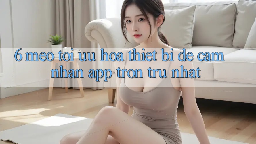 6. Mẹo Tối Ưu Hóa Thiết Bị Để Cảm nhận App Trơn tru Nhất