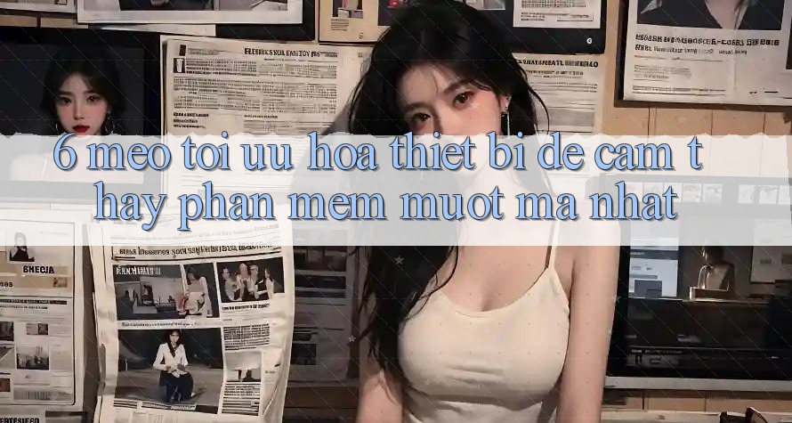 6. Mẹo Tối Ưu Hóa Thiết Bị Để Cảm thấy Phần mềm Mượt Mà Nhất 6. Mẹo Tối Ưu Hóa Thiết Bị Để Cảm thấy Phần mềm Mượt Mà Nhất