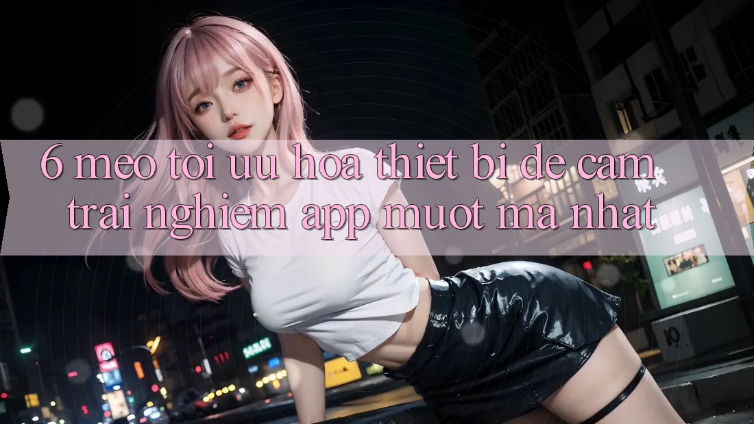 6. Mẹo Tối Ưu Hóa Thiết Bị Để Cảm trải nghiệm App Mượt Mà Nhất 6. Mẹo Tối Ưu Hóa Thiết Bị Để Cảm trải nghiệm App Mượt Mà Nhất