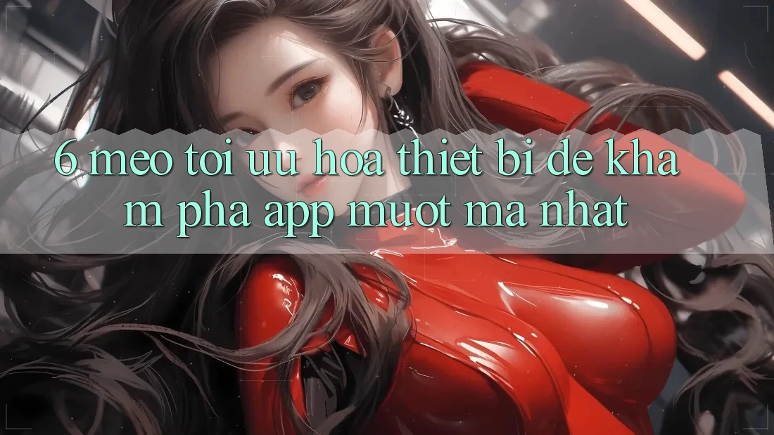 6. Mẹo Tối Ưu Hóa Thiết Bị Để Khám phá App Mượt Mà Nhất
