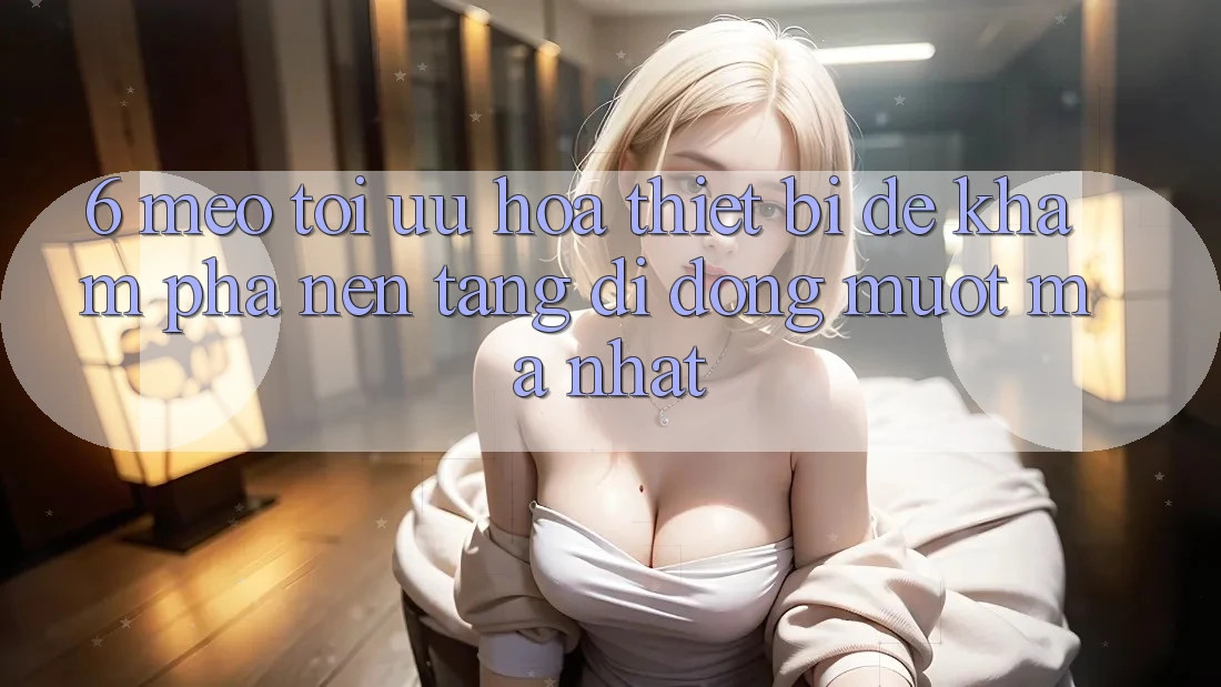 6. Mẹo Tối Ưu Hóa Thiết Bị Để Khám phá Nền tảng di động Mượt Mà Nhất