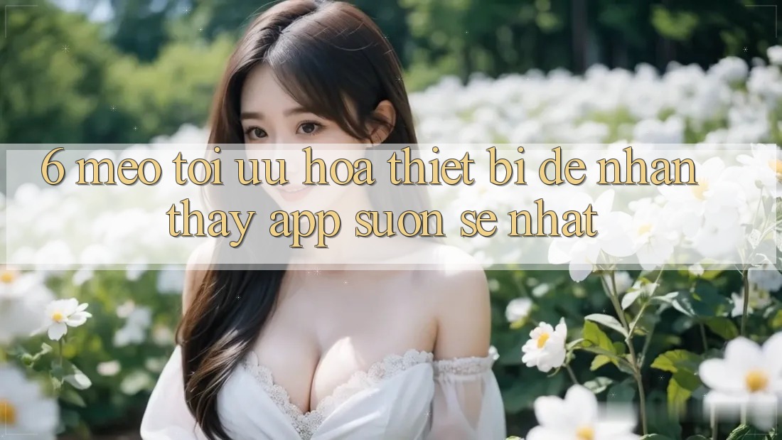 6. Mẹo Tối Ưu Hóa Thiết Bị Để Nhận thấy App Suôn sẻ Nhất