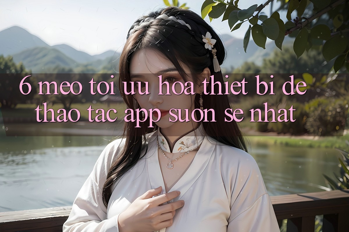 6. Mẹo Tối Ưu Hóa Thiết Bị Để Thao tác App Suôn sẻ Nhất