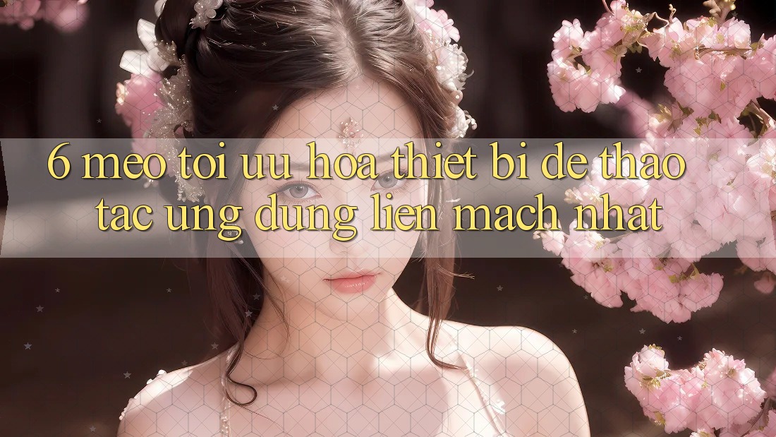 6. Mẹo Tối Ưu Hóa Thiết Bị Để Thao tác Ứng dụng Liền mạch Nhất 6. Mẹo Tối Ưu Hóa Thiết Bị Để Thao tác Ứng dụng Liền mạch Nhất
