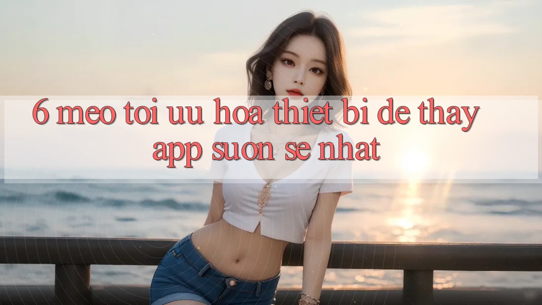 6. Mẹo Tối Ưu Hóa Thiết Bị Để Thấy App Suôn sẻ Nhất