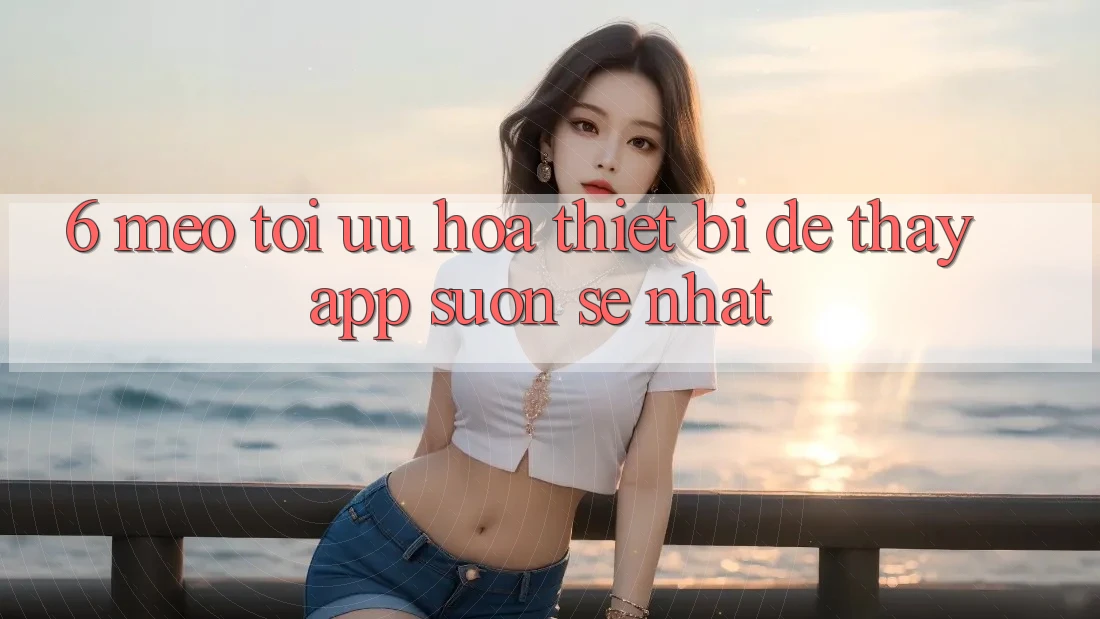 6. Mẹo Tối Ưu Hóa Thiết Bị Để Thấy App Suôn sẻ Nhất 6. Mẹo Tối Ưu Hóa Thiết Bị Để Thấy App Suôn sẻ Nhất