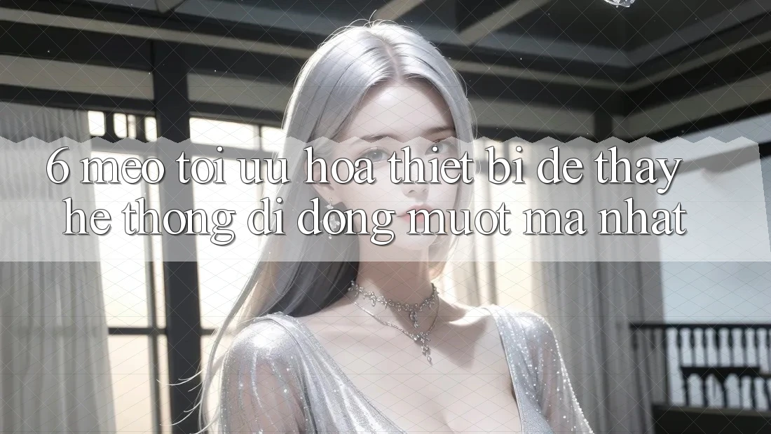 6. Mẹo Tối Ưu Hóa Thiết Bị Để Thấy Hệ thống di động Mượt Mà Nhất 6. Mẹo Tối Ưu Hóa Thiết Bị Để Thấy Hệ thống di động Mượt Mà Nhất