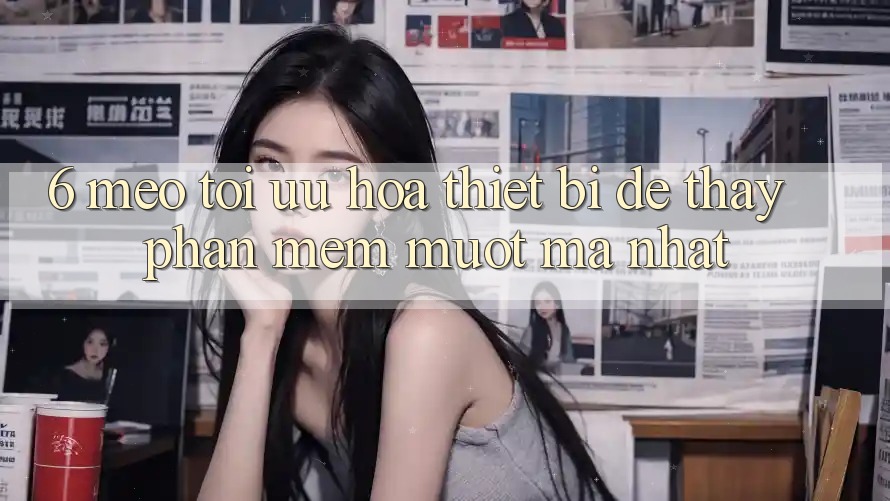 6. Mẹo Tối Ưu Hóa Thiết Bị Để Thấy Phần mềm Mượt Mà Nhất