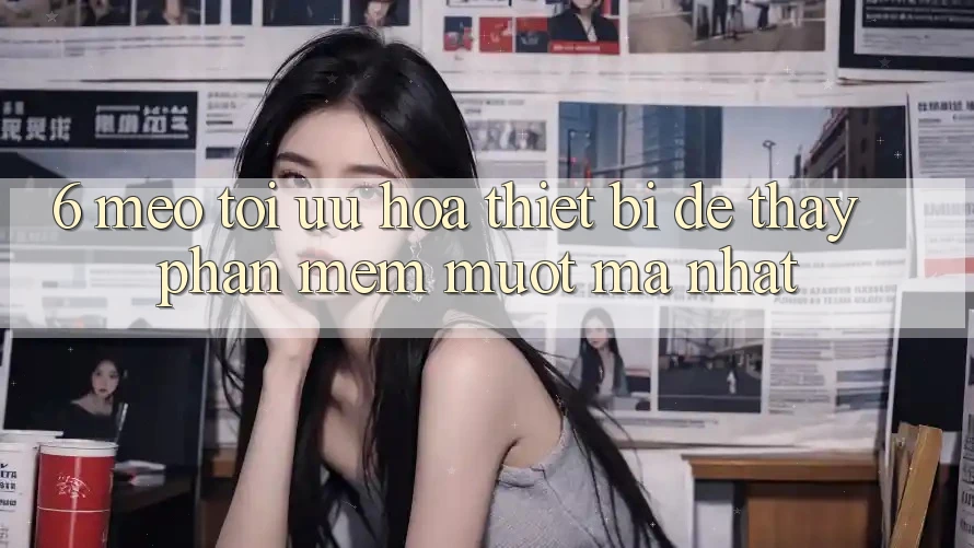 6. Mẹo Tối Ưu Hóa Thiết Bị Để Thấy Phần mềm Mượt Mà Nhất 6. Mẹo Tối Ưu Hóa Thiết Bị Để Thấy Phần mềm Mượt Mà Nhất