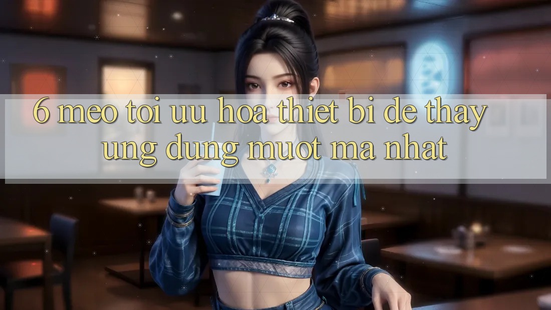 6. Mẹo Tối Ưu Hóa Thiết Bị Để Thấy Ứng dụng Mượt Mà Nhất 6. Mẹo Tối Ưu Hóa Thiết Bị Để Thấy Ứng dụng Mượt Mà Nhất
