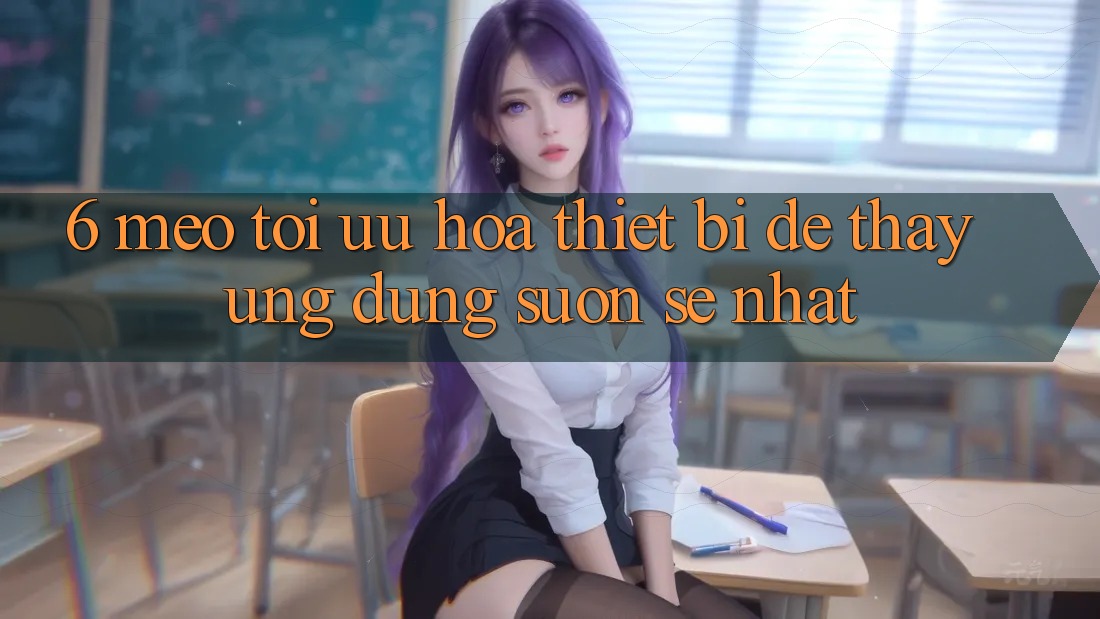 6. Mẹo Tối Ưu Hóa Thiết Bị Để Thấy Ứng dụng Suôn sẻ Nhất