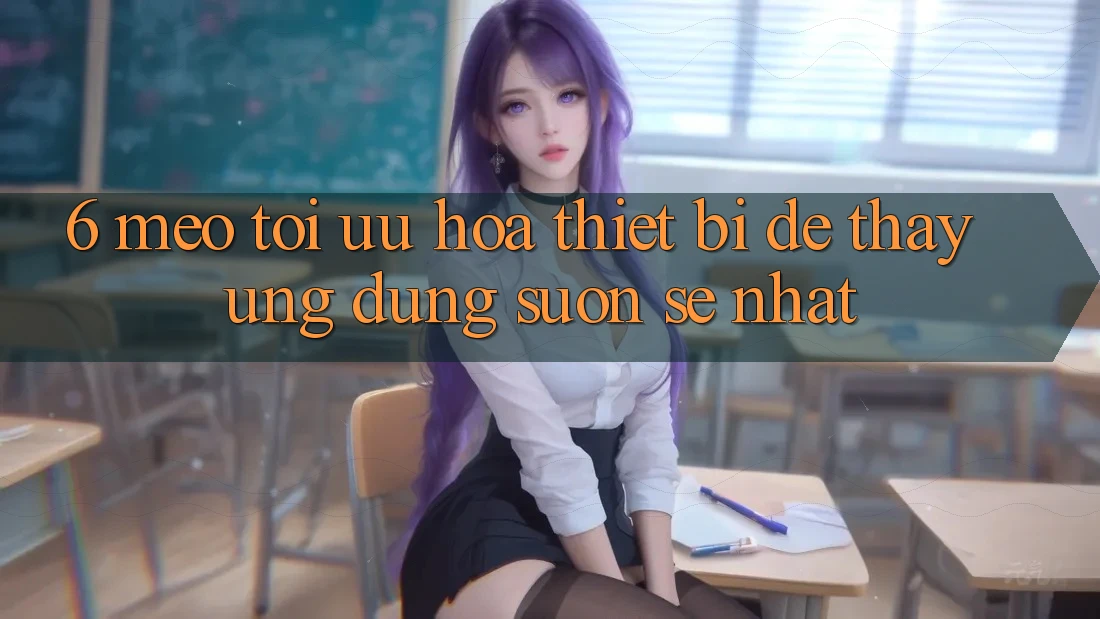 6. Mẹo Tối Ưu Hóa Thiết Bị Để Thấy Ứng dụng Suôn sẻ Nhất