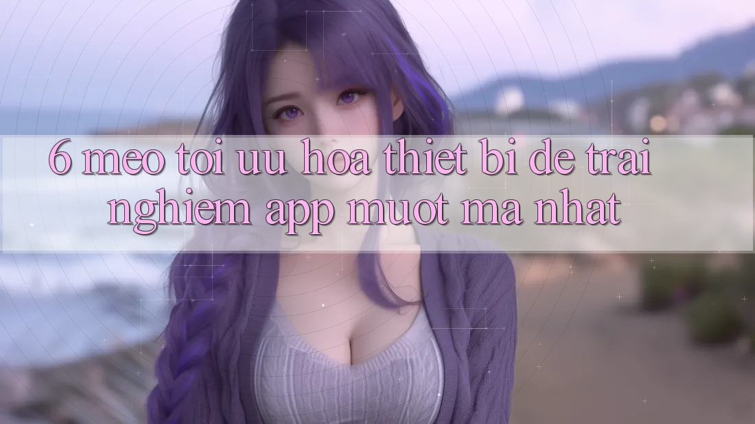 6. Mẹo Tối Ưu Hóa Thiết Bị Để Trải nghiệm App Mượt Mà Nhất