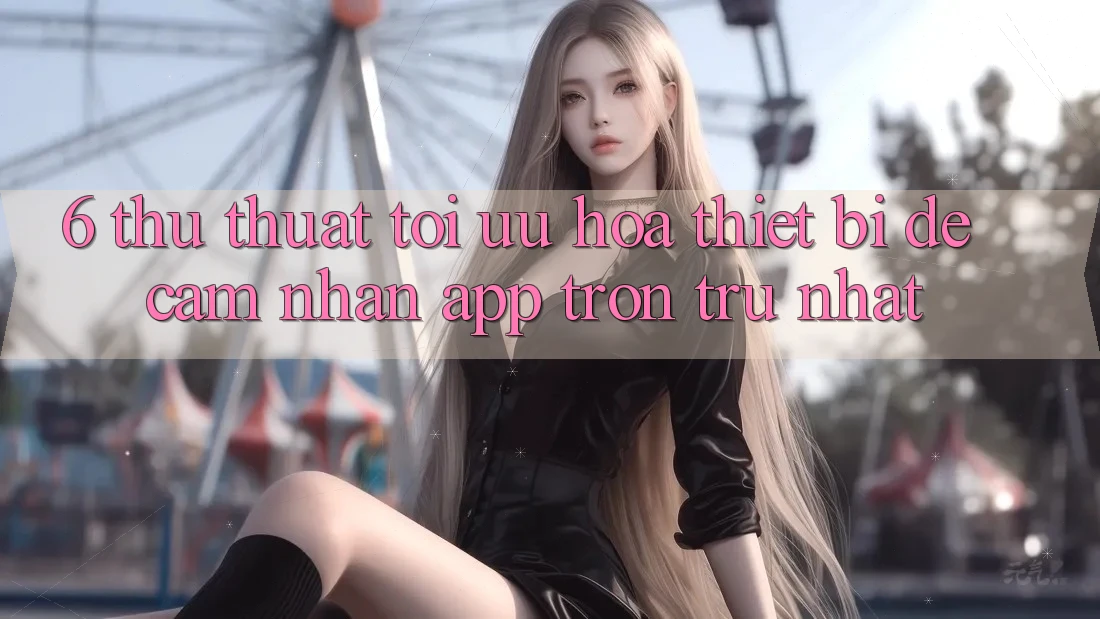 6. Thủ thuật Tối Ưu Hóa Thiết Bị Để Cảm nhận App Trơn tru Nhất