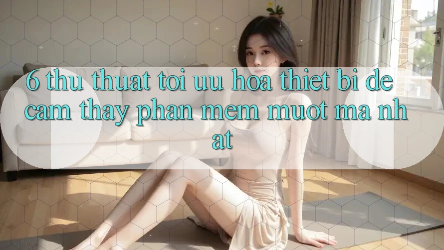 6. Thủ thuật Tối Ưu Hóa Thiết Bị Để Cảm thấy Phần mềm Mượt Mà Nhất