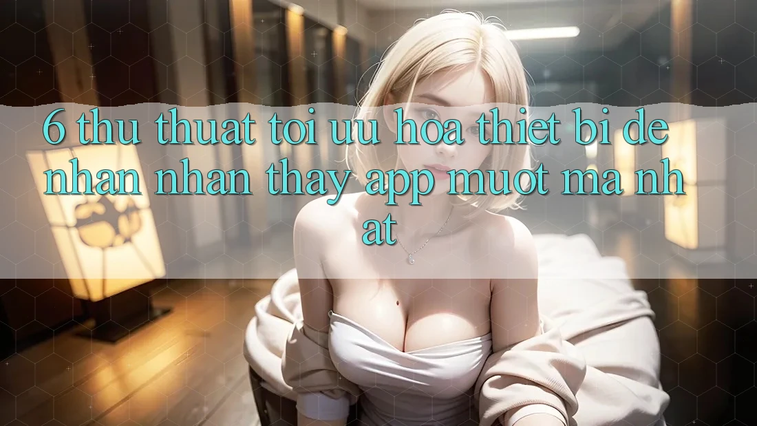 6. Thủ thuật Tối Ưu Hóa Thiết Bị Để Nhận nhận thấy App Mượt Mà Nhất 6. Thủ thuật Tối Ưu Hóa Thiết Bị Để Nhận nhận thấy App Mượt Mà Nhất